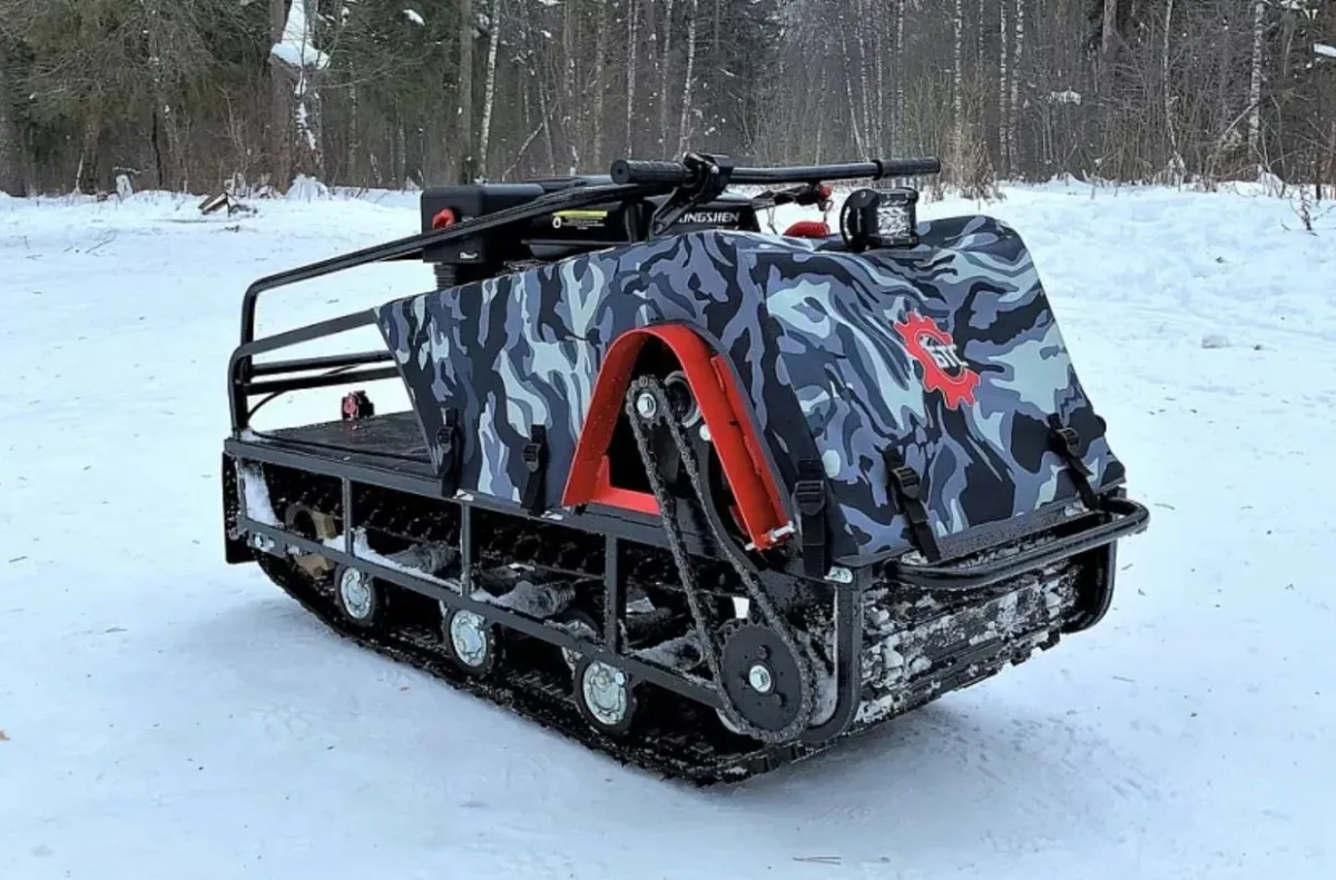 Мотобуксировщик БТС «HIT» 500/15 БЕЗ Э/ЗАП. Loncin (60 Ватт)